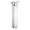 Garra galvanizada para tirantes 800 mm.