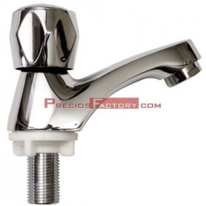 Grifo para lavabo de un agua 1/2.