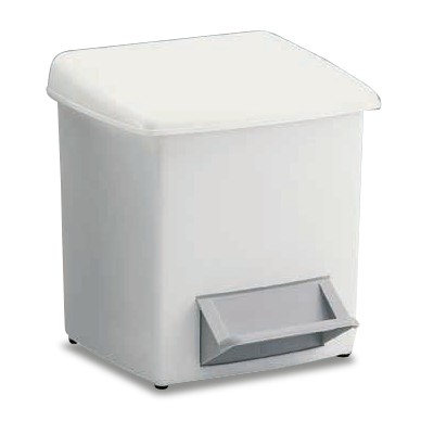 Cubo pedal baño con papelera interior 270x230x280 mm