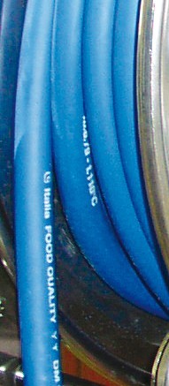 Manguera repuesto para grifo manguera enrollable largo 5 metros. Para grifos 464008 y 464010.