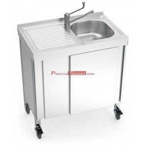  Fregadero portátil automático agua fría y caliente
