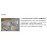 Máquina hielo Flonasa cubito de 20 a 90 gramos. 110 kg/24 horas. Refrigeración hybrida