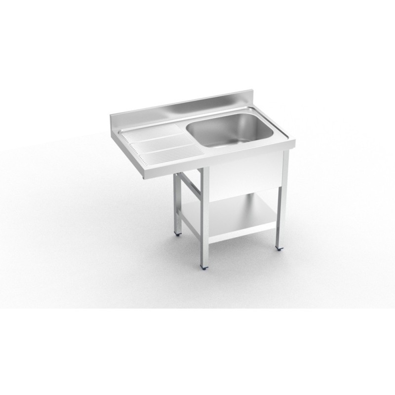 Fregadero para lavavajillas 1 seno + escurridor