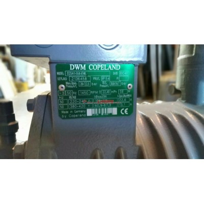 Compresor DWM COPPELAND D2SA1-55X-EWL - USADO - Prácticamente nuevo