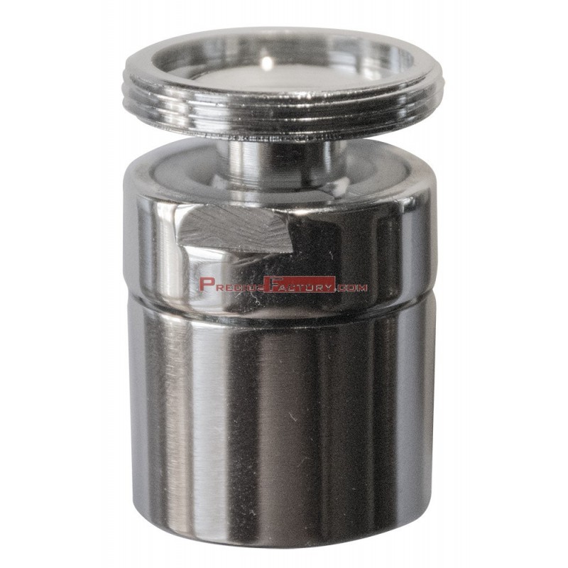 Aireador cromado orientable para grifo