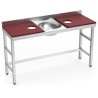 MESA PREPARACION Y LAVADO 150X50 2 tablas