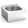 FREGADERO COLG.C/FALDON 1C 450X450X200 MM.