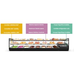 Vitrina refrigerada Sayl Kube 3 pisos