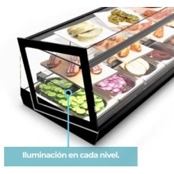 Vitrina refrigerada Sayl Kube 3 pisos
