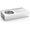 FREGADERO COLG.C/FALDON 1C,ED 800X500X200 MM.