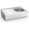 FREGADERO COLG.C/FALDON 1C,ED 800X500X200 MM.