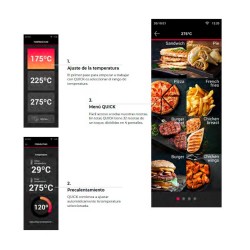 Mychef Horno de Cocción Acelerada Quick 1 T