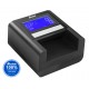 Detector de billetes falsos motorizado Mustek D9 + Luz UV. EU, GBP, CHF y PLN.