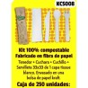 Pack de cubiertos, cajas 500 ud. KCS004