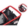 CARRO COMPRA Compact Loop 200 L sin monedero. Con asiento para niños. 