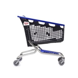 CARRO COMPRA Compact Loop 200 L sin monedero. Con asiento para niños. 