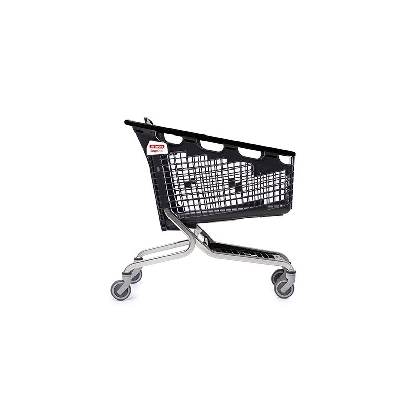 CARRO COMPRA Compact Loop 200 L sin monedero. Con asiento para niños. 