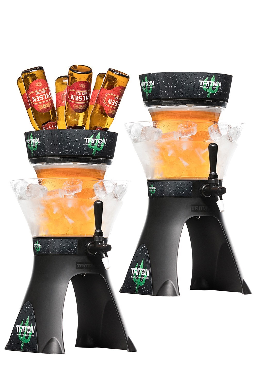 DISPENSADOR CERVEZA TRITON ICE 4 litros - 2 grifos. 5 unidades