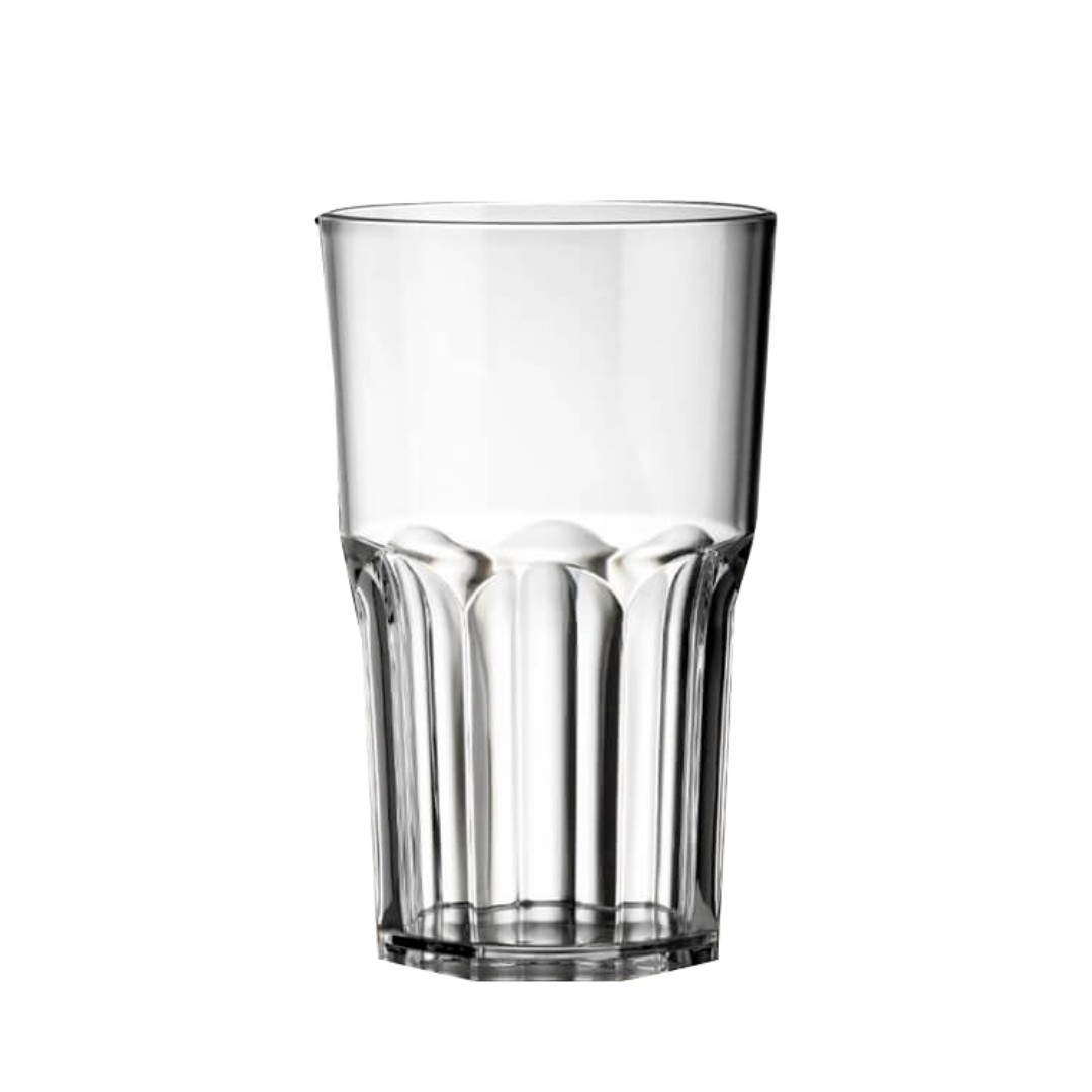 Vasos y copas KRYSTHAL ORO PETG transparentes