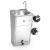 Lavamanos registrable portátil autónomo gran caudal 450x450x850 mm