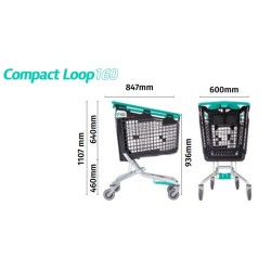 CARRO COMPRA SHOP & ROLL LOOP 160 LITROS