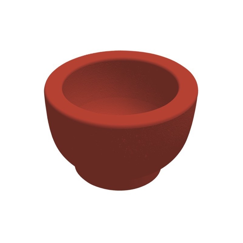CUENCO SALSERO FIBRA ROJA Ã¸80X55 MM.