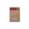 Cartel Oferta para grandes superficies y supermercados 200 grs. Modelo: COS002