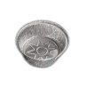 Envase de 1.4 lt de aluminio redondo para pollo