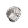 Envase de 2.6 lt de aluminio ovalado con borde alzado y rizado.. Modelo: ECA003