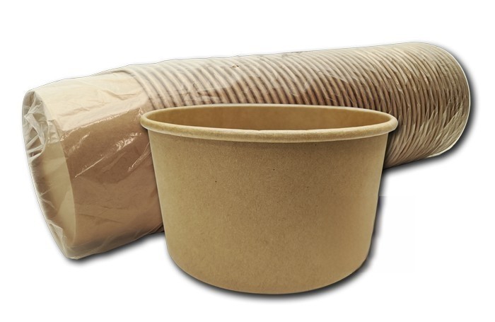 Envase de cartón kraft 1000 cc. ECP022. Modelo: ECP022