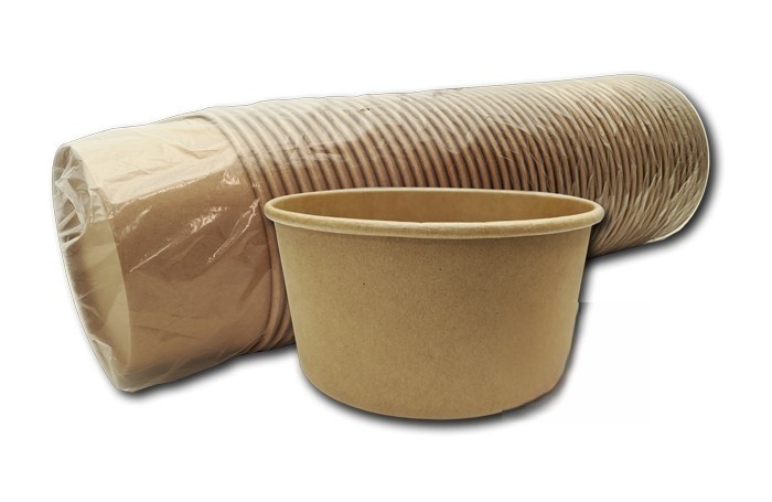 Envase de cartón kraft 700 cc. ECP021. Modelo: ECP021