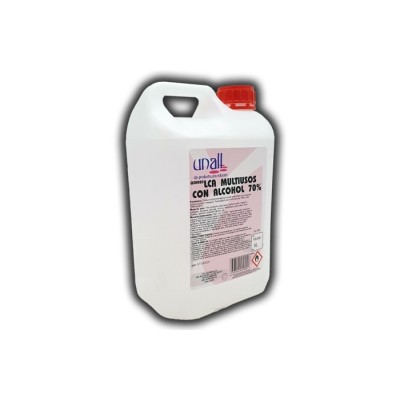 LCA es un limpiador multiusos con alcohol para la higiene de todo tipo de superficies. 4 X 5 LITROS. Modelo: QSH003