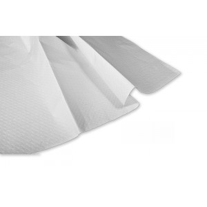 Mantel 100x100 cm blanco cortado extra 50 gr