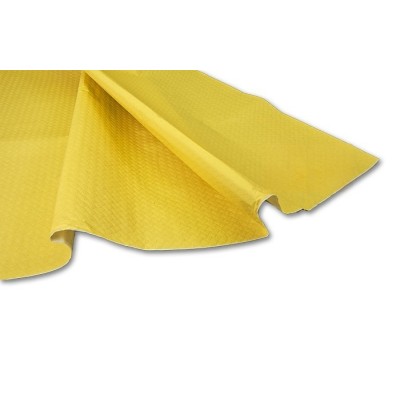 Mantel 100x100 de papel impreso 40 gr en color amarillo. Modelo: MAC104