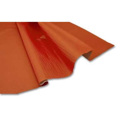 Mantel 100x100 de papel impreso 40 gr en color naranja. Modelo: MAC116