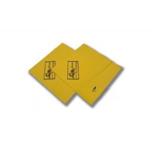 Servilleta para comedor de color amarillo 40x40 de 2 capas calidad tissue. Modelo: SER411
