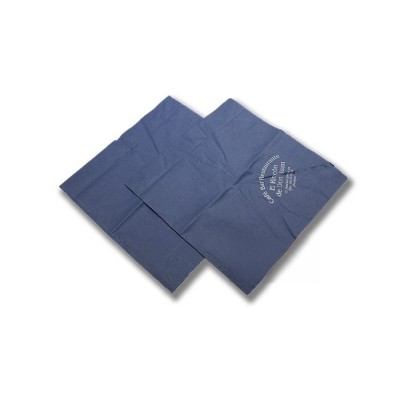Servilleta para comedor de color azul 40x40 de 2 capas calidad tissue. Modelo: SER415