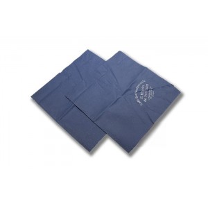 Servilleta para comedor de color azul 40x40 de 2 capas calidad tissue. Modelo: SER415