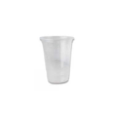Vaso de plástico reutilizable de 500 cc transparente e irrompible. Modelo: VTP024
