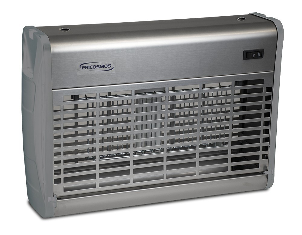 Exterminador de insectos 9 w. inoxidable mediante parrilla eléctrica 50 m2 serie UK-50 LED (sustituye al 485844) 