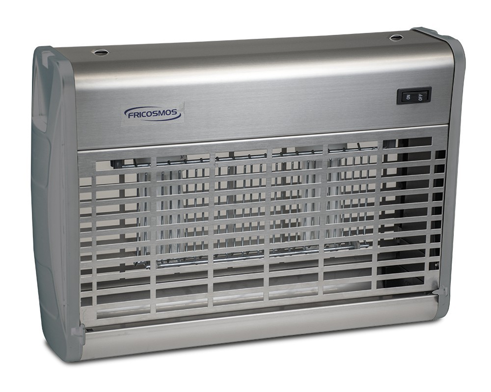 Exterminador de insectos 16 w. inoxidable mediante parrilla eléctrica 100 m2 serie UK-100 LED (sustituye al 485846) 