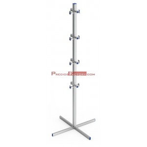 Expositor para 16 jamones modelo Árbol. Acero Inoxidable