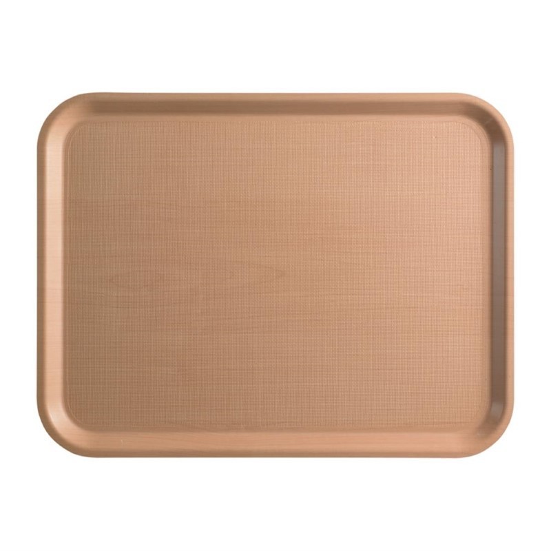 Bandeja servicio Cambro Mykonos rectangular abedul 33 x 43cm dm795