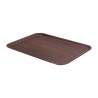 Bandeja Cambro Mykonos rectangular nogal 36 x 46cm dm797