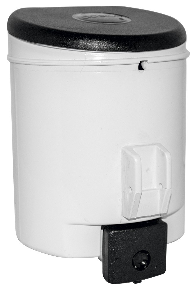 Dosificador de jabón 1 litro 130x135x140 mm.