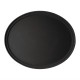 Bandeja Cambro Camtread ovalada negra-560 x 600mm dm783