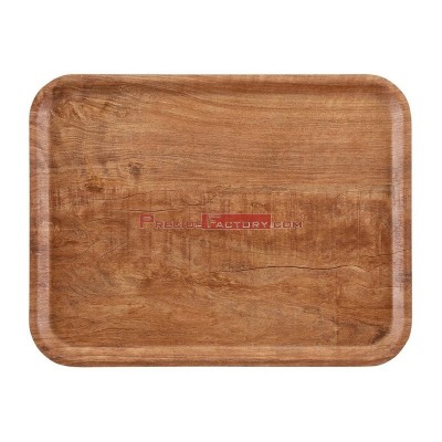 Bandeja laminada Cambro Madeira-330x430mm marron oliva dr584