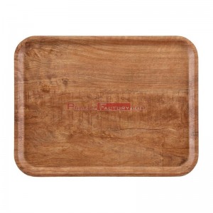 Bandeja laminada Cambro Madeira-330x430mm marron oliva dr584