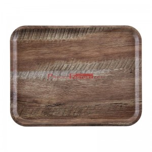 Bandeja laminada Cambro Madeira-330x430mm roble oscuro dr582