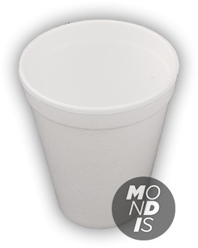 Vasos isotérmico 200 cc de porex / foam blanco. 1.000 ud. Modelo: FOAM001